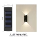 Lampe Solaire Murale Extérieure SOLUNA — Étanche IP65